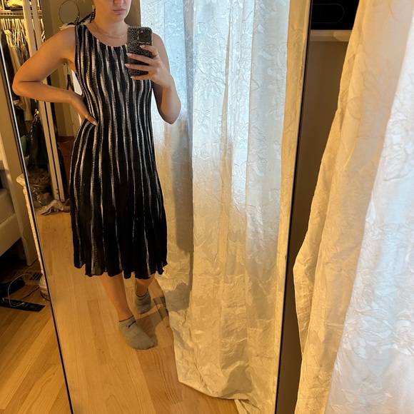 Missoni Black and White Midi Dress - Picture 1 of 5